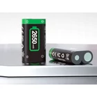 Kép 7/11 - 2 darab 2650 mAh akkumulátor Xbox kontrollerhez töltővel