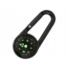 Kép 8/10 - Karabineres, fluoreszkáló iránytű hőmérővel