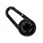 Kép 9/10 - Karabineres, fluoreszkáló iránytű hőmérővel