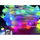 Kép 10/13 - Csillag alakú színes LED-füzér távirányítóval, Bluetooth alkalmazással