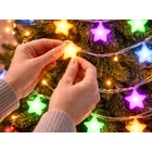 Kép 12/13 - Csillag alakú színes LED-füzér távirányítóval, Bluetooth alkalmazással