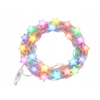 Kép 9/13 - Csillag alakú színes LED-füzér távirányítóval, Bluetooth alkalmazással