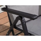 Kép 13/16 - Összehajtható kerti nyugágy állítható háttámlával