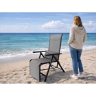 Kép 14/16 - Összehajtható kerti nyugágy állítható háttámlával