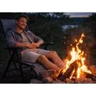 Kép 8/16 - Összehajtható kerti nyugágy állítható háttámlával