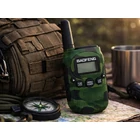 Kép 2/9 - Baofeng BF-T6 rádiós készlet beépített zseblámpával, 2 db, 2 km, terepmintás