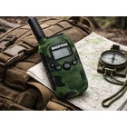 Kép 3/9 - Baofeng BF-T6 rádiós készlet beépített zseblámpával, 2 db, 2 km, terepmintás