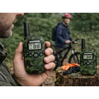 Kép 5/9 - Baofeng BF-T6 rádiós készlet beépített zseblámpával, 2 db, 2 km, terepmintás