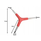 Kép 5/9 - Y alakú kerékpár imbuszkulcs,  4/5/6 mm