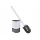 Kép 6/10 - Klasszikus WC-kefe cseppfogó tartállyal, akasztóval