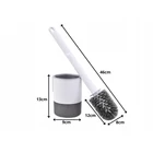 Kép 7/10 - Klasszikus WC-kefe cseppfogó tartállyal, akasztóval