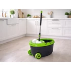 Kép 8/9 - Forgófejes felmosó szett kerekes vödörrel, centrifugáló mechanizmussal