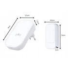 Kép 5/10 - Vezeték nélküli, kinetikus csengő, 130 méter, fehér