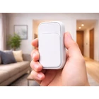 Kép 9/10 - Vezeték nélküli, kinetikus csengő, 130 méter, fehér