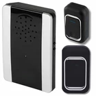 Kép 1/10 - Vezeték nélküli elemes csengő 2 gombbal, rögzítőkkel, 300 méter