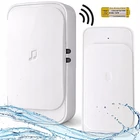 Kép 1/10 - Vezeték nélküli elemes csengő, 300 méter, fehér