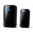 Kép 6/10 - Vezeték nélküli elemes csengő, 300 méter, fekete