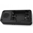 Kép 9/10 - Vezeték nélküli elemes csengő, 300 méter, fekete