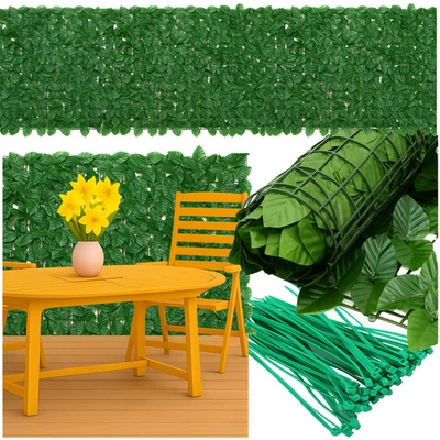 Műsövény erkélyre 5x0,5m