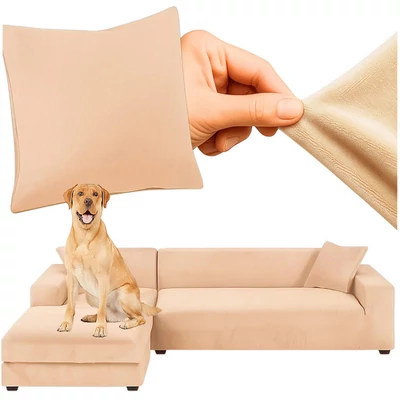 Kanapéhuzat 145-185cm bézs