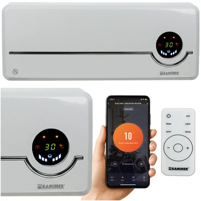 Kaminer Fali Fűtőtest - fehér