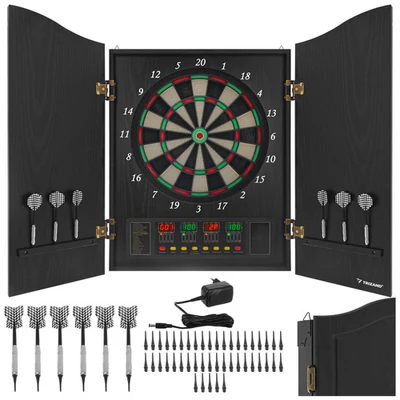 Elektronikus darts tábla szekrényben
