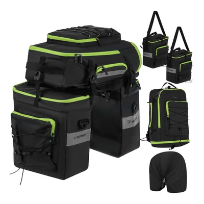 65L-es 3 az 1-ben vízálló kerékpártáska