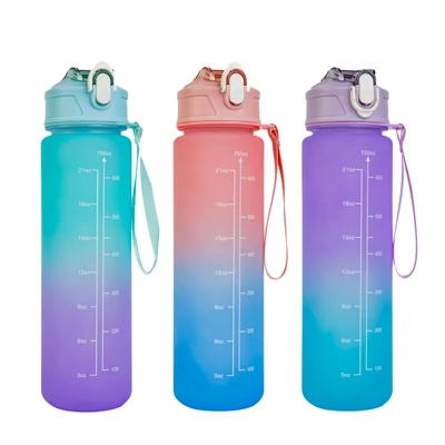 Sport kulacs - 750 ml - opálos - színátmenetes