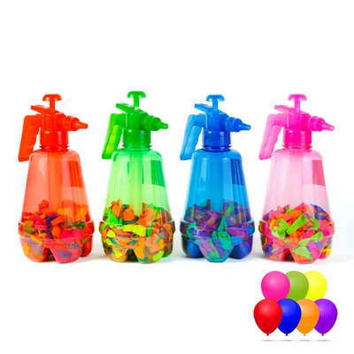 Vizibomba lufi készlet - 500 db lufi - 1,7 L töltőtartállyal