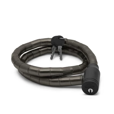 Kerékpár görgős lakat (18 mm / 100 cm fekete)