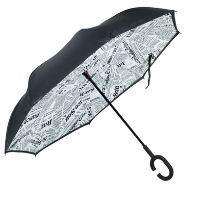 Fordítva összehajtható esernyő (Újságpapír)