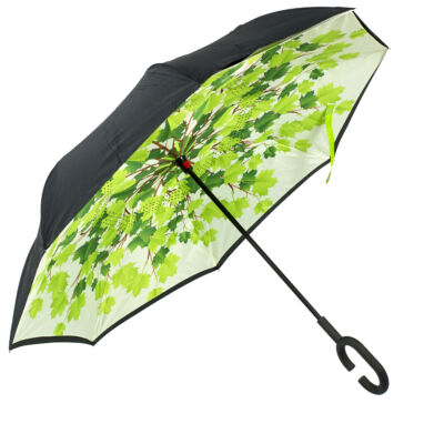 Fordítva összehajtható esernyő (Falevelek)