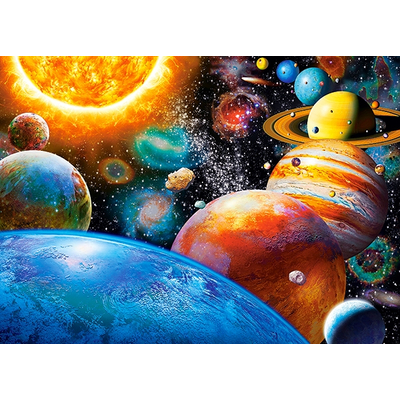 CASTORLAND Puzzle 180db Bolygók és holdjaik