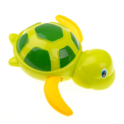 Felhúzható fürdőjáték - teknős (zöld)