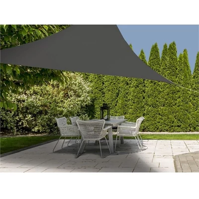 Prémium napvitorla (sötétszürke, 3,6 x 3,6 x 3,6 méteres)