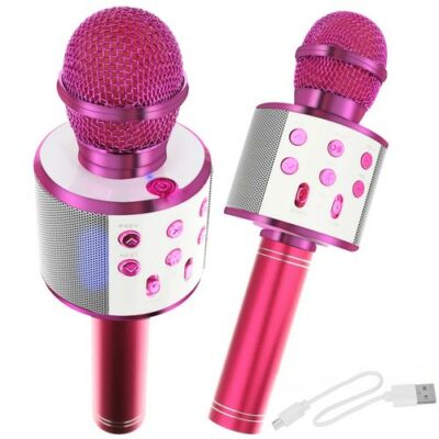 Izoxis karaoke mikrofon - pink