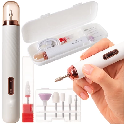 Akkus körömcsiszoló készlet