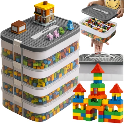 4 szintes rendszerező doboz