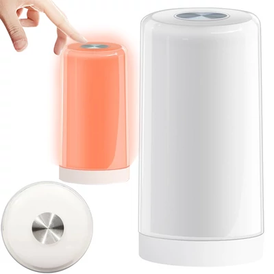 Érintőkapcsolós, akkus éjjeli lámpa 4 színnel