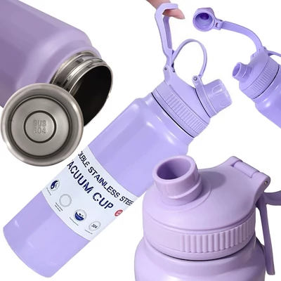 700 ml-es termosz hordozó akasztóval