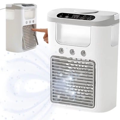 3 az 1-ben ventilátor párásító és éjjeli fény funkcióval