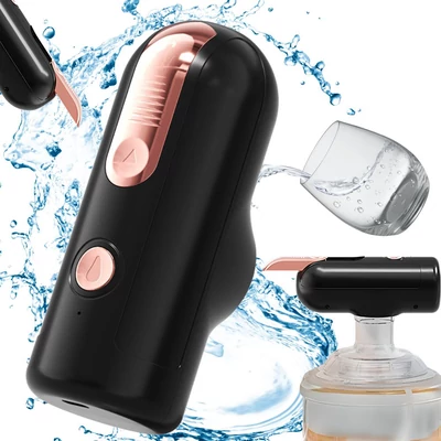 Akkumulátoros vízadagoló szivattyú 5-18.9 literes palackokhoz, fekete