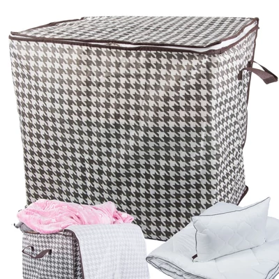 Textil ruhatároló doboz, 100 literes