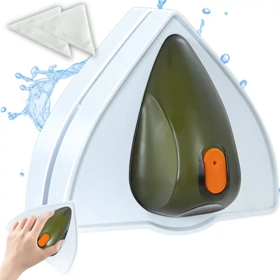 Kétoldalas mágneses ablaktisztító 2 tartalék betéttel