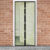 Mágneses szúnyogháló függöny ajtóra (100 x 210 cm, Virág mintás)