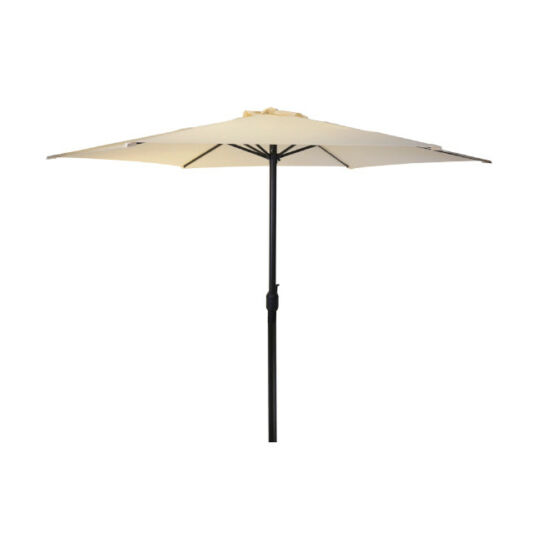 Ambiance kerti napernyő, krém, kitekerhető, 300cm
