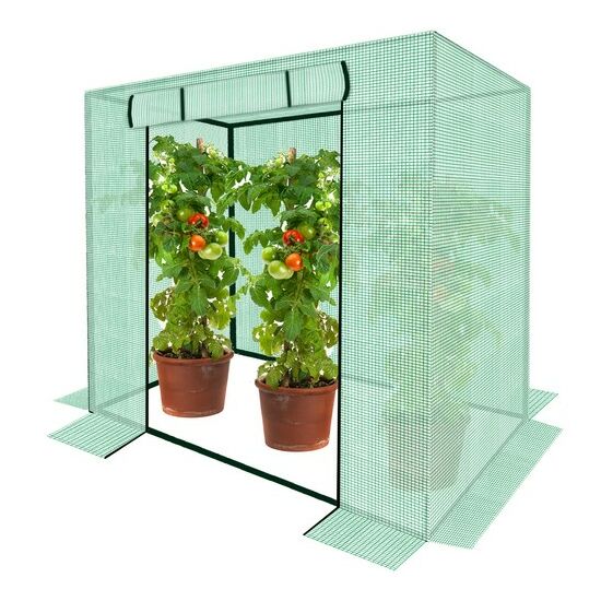 Mini fólia üvegház (zöld)