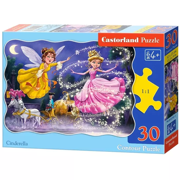30 db-os Castorland Puzzle Hamupipőke 