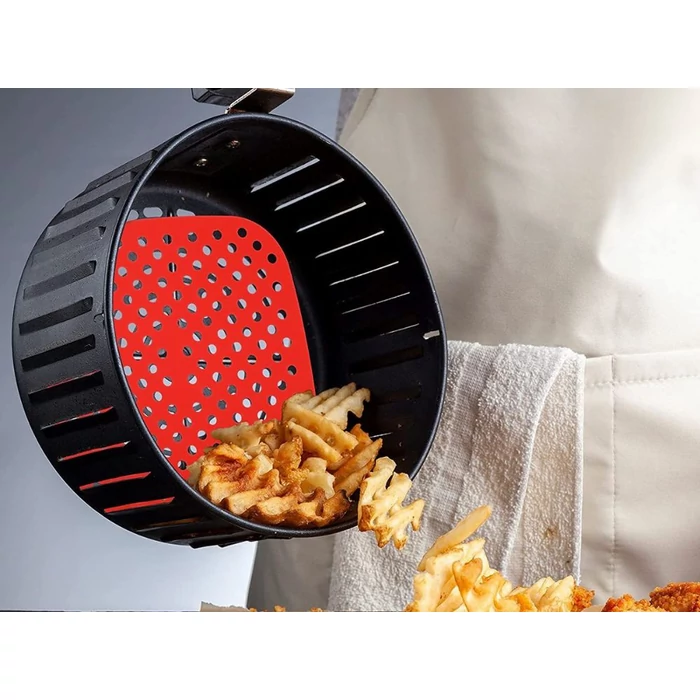 Air Fryer négyzet alakú szilikon betét