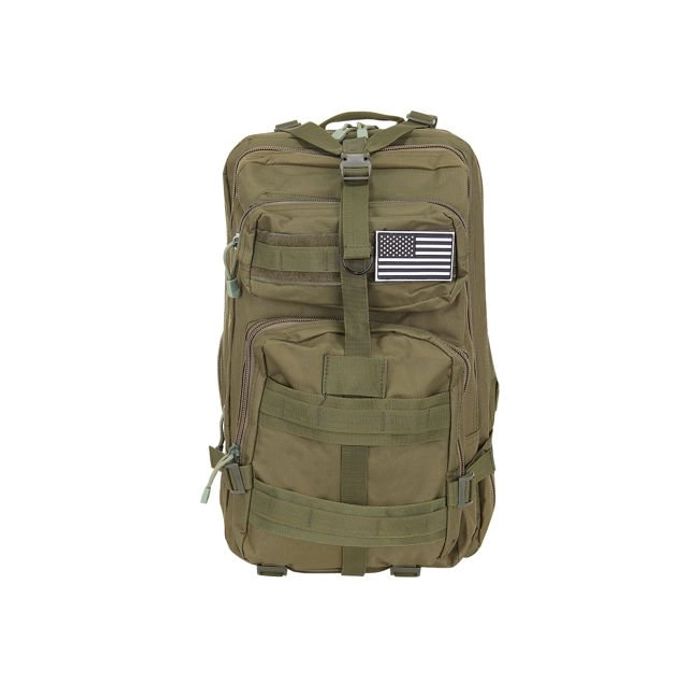Katonai hátizsák XL, zöld, 35 L